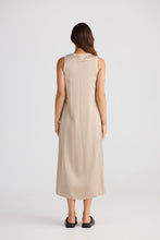 Load image into Gallery viewer, BRAVE &amp; TRUE: CELINE DRESS - STONE TAUPE
