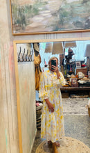 Load image into Gallery viewer, MISS MOSS: CLARA FLORAL DRESS - YELLOW FLORAL
