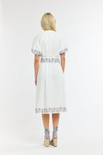 Load image into Gallery viewer, 365 DAYS: FOLKLORE DRESS - WHITE
