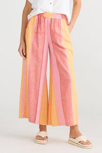 SHANTY: POSITANO PANTS - LISBON STRIPE