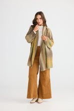 Load image into Gallery viewer, TALISMAN: AMARA  OMBRÉ  CARDIGAN - OLIVE
