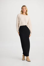 Load image into Gallery viewer, SHANTY: FRIDA SKIRT- BLACK
