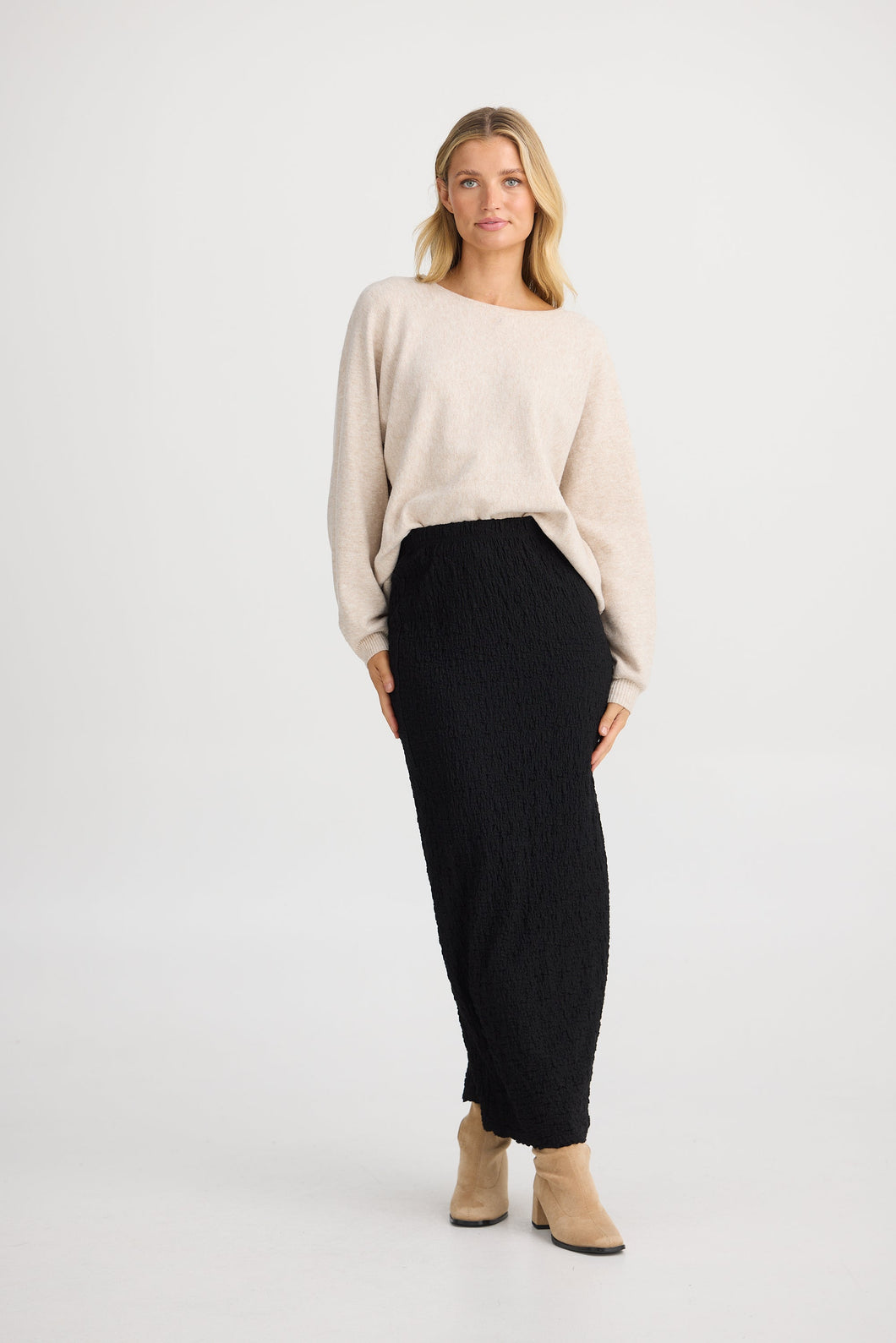 SHANTY: FRIDA SKIRT- BLACK