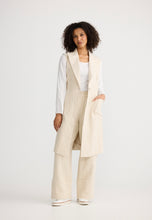 Load image into Gallery viewer, SHANTY: NOA LONG VEST - NATURAL
