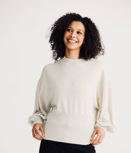 Load image into Gallery viewer, SHANTY: ANAIS KNIT TOP - OATMEAL
