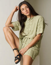 Load image into Gallery viewer, MOSS GROTTO: SOPHIE KNIT SHORTS - SAGE
