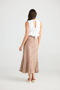 SHANTY: SICILY SKIRT - DIEGO STRIPE