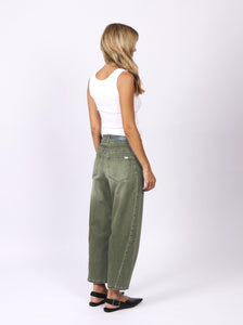 MONACO JEANS - TONI BARREL DESIGN - KHAKI