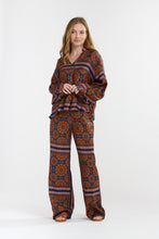 Load image into Gallery viewer, ITALIAN STAR: MONROE PANT - ORANGE/NAVY
