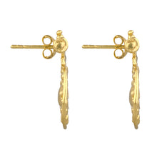 Load image into Gallery viewer, CLEOPATRAS BLING: GORGONEION AKRITIS EARRINGS - 18K GOLD PLATED
