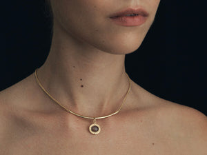 TEMPLE OF THE SUN: ESSE NECKLACE - GOLD VERMEIL