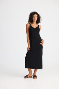 SHANTY: DOLCETTO KNIT DRESS - BLACK
