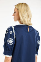 Load image into Gallery viewer, 365 DAYS: WILLOW TOP - NAVY &amp; WHITE
