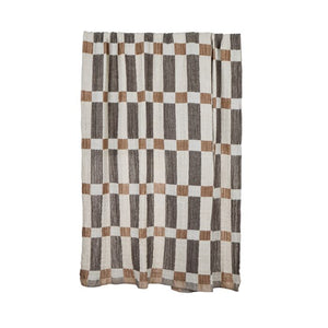 ARLOW MUSLIN THROW - RUST