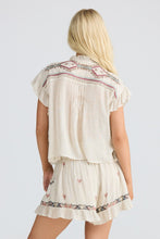 Load image into Gallery viewer, TALISMAN: ITHIKA TIE TOP - LIGHT NATURAL
