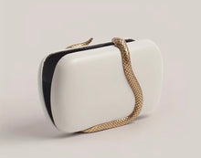 Load image into Gallery viewer, MISS MOSS: HUTTON SNAKE CLUTCH BAGS
