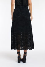 Load image into Gallery viewer, 365 DAYS: VICTORIA LACE &amp; LOCKET SKIRT - BLACK
