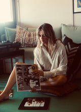 Load image into Gallery viewer, TALISMAN: BODHI SHIRT-NATURAL STRIPE
