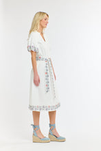 Load image into Gallery viewer, 365 DAYS: FOLKLORE DRESS - WHITE
