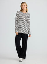 Load image into Gallery viewer, HOMELOVE: SANA  L/S TOP - STRIPE

