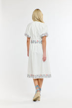 Load image into Gallery viewer, 365 DAYS: FOLKLORE DRESS - WHITE
