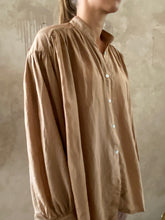 Load image into Gallery viewer, MAMAPAPA: MILANO BLOUSE - CARAMEL
