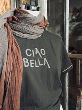 Load image into Gallery viewer, ITALIAN STAR: CIAO BELLA TEE - OLIVE

