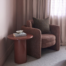 Load image into Gallery viewer, WALTER ARMCHAIR - PLUM (This product is only available for CLICK + COLLECT.)
