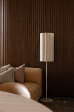 Load image into Gallery viewer, AMALFI: TALSTONE LINEN FLOOR LAMP - NATURAL
