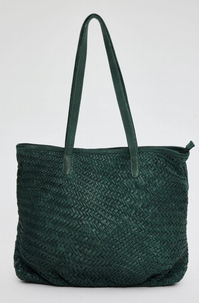 HOLIDAY: AMALFI TOTE BAG - FOREST