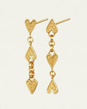 Load image into Gallery viewer, TEMPLE OF THE SUN: AMORE EARRINGS - GOLD
