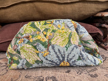 Load image into Gallery viewer, MISS MOSS: MILLA FLORAL CLUTCH - BABY BLUE/GREEN
