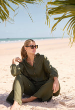 Load image into Gallery viewer, HOLIDAY: CLIFFSIDE SHIRT - OLIVE
