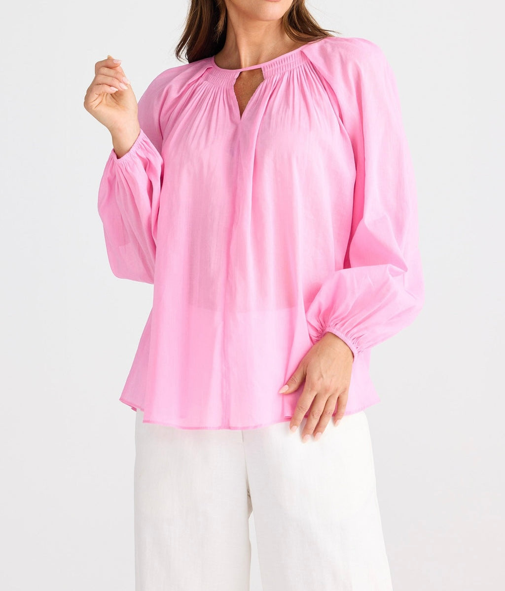 BRAVE & TRUE: RAPHAEL TOP - PINK