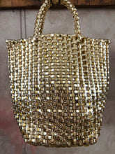 Load image into Gallery viewer, MOSS GROTTO: ORIANA MINI TOTE - GOLD
