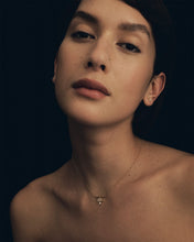 Load image into Gallery viewer, TEMPLE F THE SUN: JOY NECKLACE ROSE QUARTZ - GOLD VERMEIL
