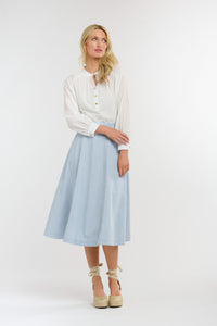 365 DAYS:DAKOTA SKIRT - ICE BLUE