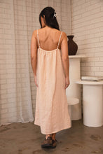 Load image into Gallery viewer, EADIE: FUNDAMENTAL MIDI DRESS: BLUSH
