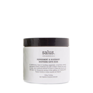 SALUS: PEPPERMINT & ROSEMARY SOOTHING BATH SOAK