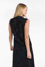 Load image into Gallery viewer, 365 DAYS: PHILLIPA LACE &amp; LOCKET TANK - BLACK
