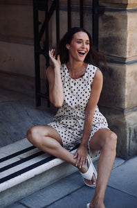 BRAVE & TRUE: EDEN SHORT - CHOCOLATE POLKA DOT