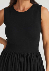 BRAVE & TRUE: MACEY DRESS - BLACK - SALE