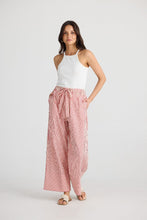 Load image into Gallery viewer, BRAVE &amp; TRUE: PORTIA PANTS - RED STRIPE
