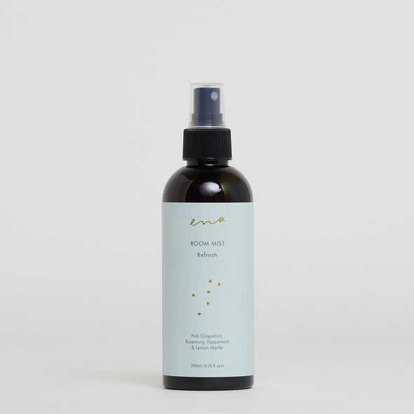 ENA: ROOM MIST: REFRESH - Pink Grapefruit,Rosemary, Peppermint + Lemon Myrtle