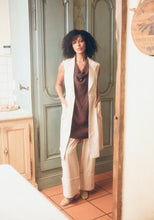 Load image into Gallery viewer, SHANTY: NOA LONG VEST - NATURAL
