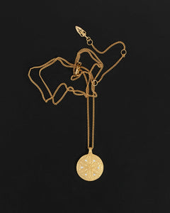 TEMPLE OF THE SUN: SEED OF LIFE NECKLACE - GOLD VERMEIL