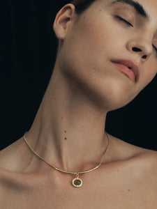 TEMPLE OF THE SUN: ESSE NECKLACE - GOLD VERMEIL