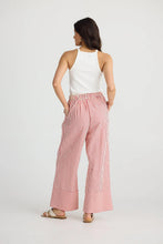 Load image into Gallery viewer, BRAVE &amp; TRUE: PORTIA PANTS - RED STRIPE
