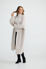 Load image into Gallery viewer, BRAVE &amp; TRUE: BENTLEY LONG CARDIGAN - GREY MARLE
