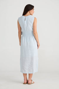 BRAVE & TRUE: TURNING POINT DRESS - SKY